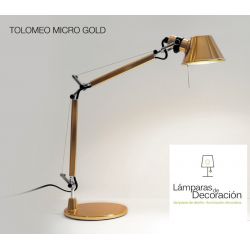 Table Lamp TOLOMEO MICRO GOLD Artemide