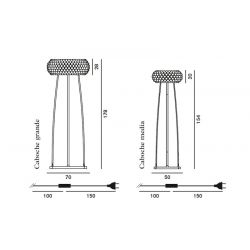 Lámpara Pie CABOCHE Foscarini